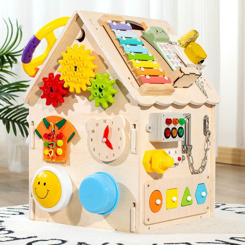 Kinmilo Montessori sensory busy house photo 194