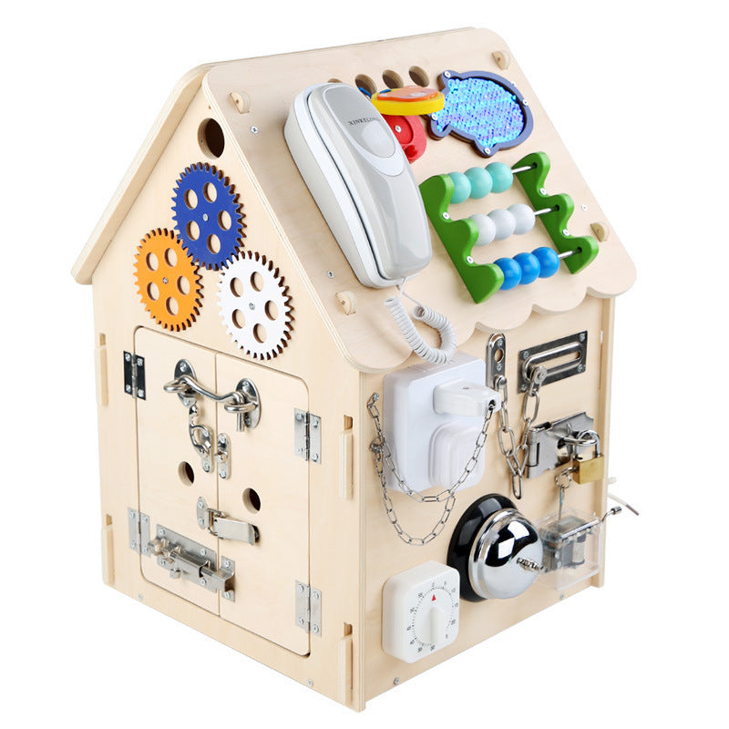 Kinmilo Montessori sensory busy house photo 196