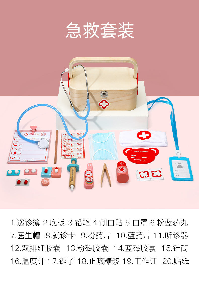 Kinmilo wooden doctor rescue kit photo 141
