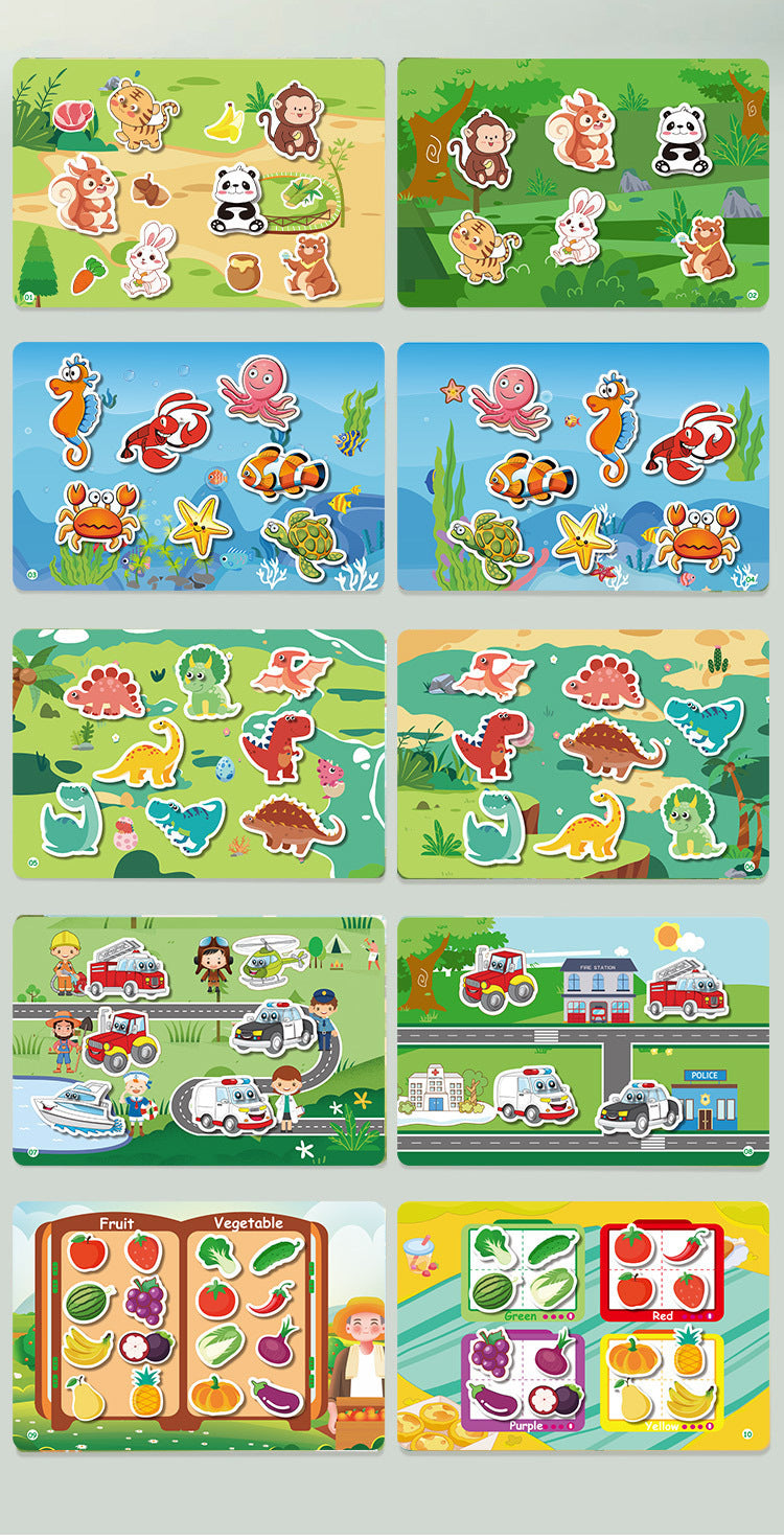 Kinmilo reusable interactive busy book activity and theme image 40