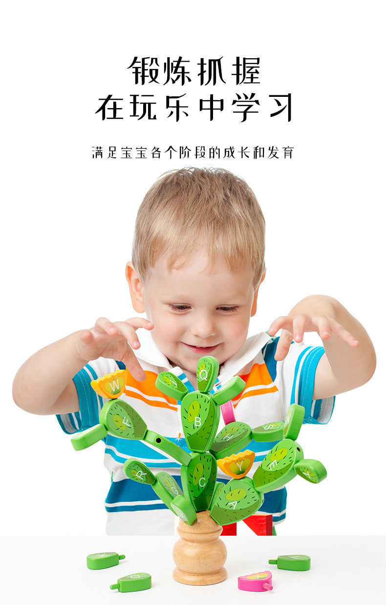 Kinmilo cactus construction learning and alphabet activity – original image 45