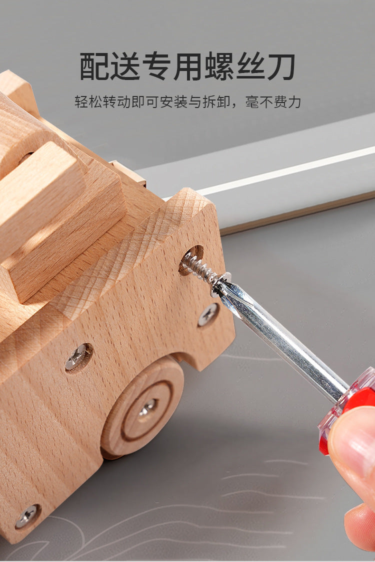 Kinmilo wooden toy vehicles – DIY screwdriver assembly and vehicle styles