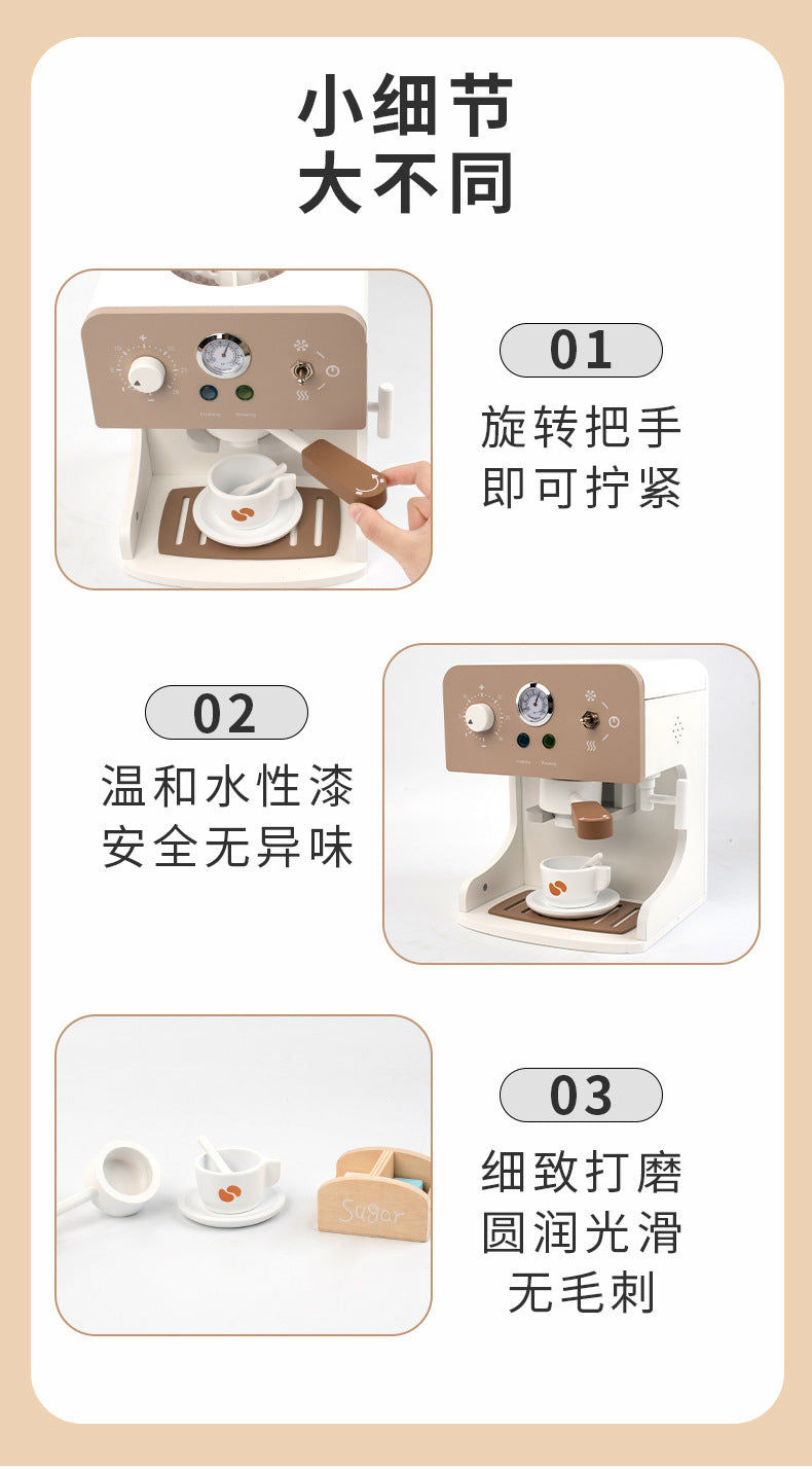Kinmilo wooden pretended kitchen appliances variants, recipe and fine motor play activity image 35