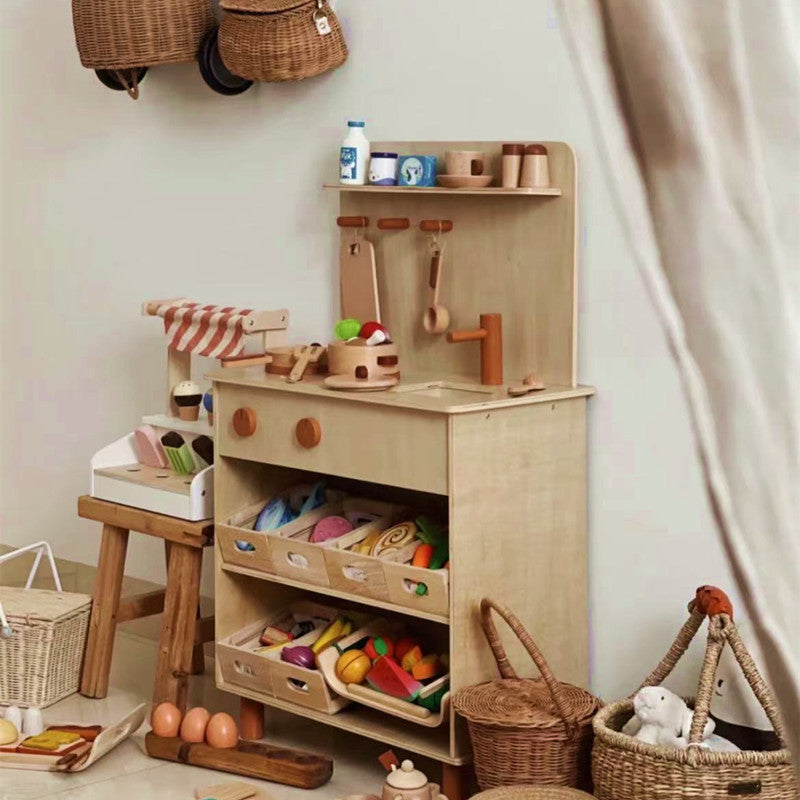 Kinmilo natural wooden cooking accessories, style and component photo 10