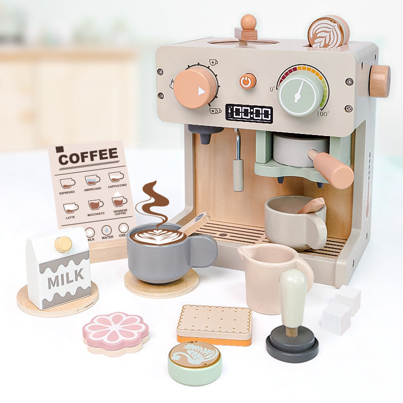 Kinmilo pastel wooden tea party cafe and bakery play style 55