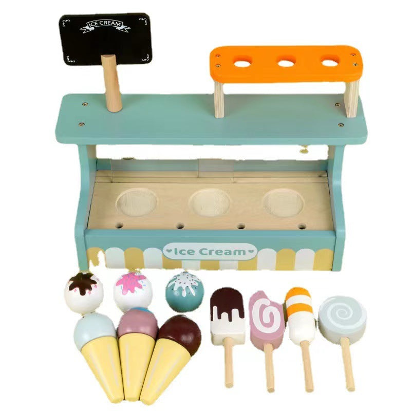 Kinmilo wooden afternoon tea bakery cafe sets detail 83
