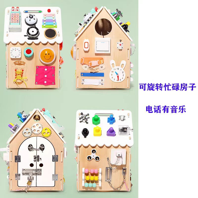 Kinmilo Montessori sensory busy house photo 192