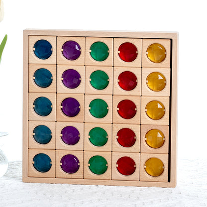 Kinmilo gem wooden building blocks spatial construction, photo 113