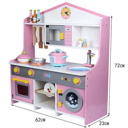 Kinmilo wooden child play kitchen photo 180