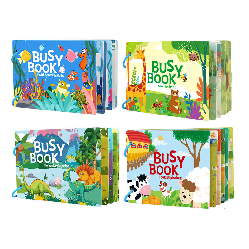 Kinmilo reusable interactive busy book activity and theme image 33