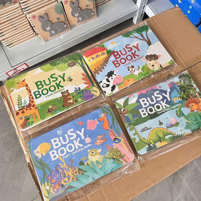 Kinmilo reusable interactive busy book activity and theme image 34