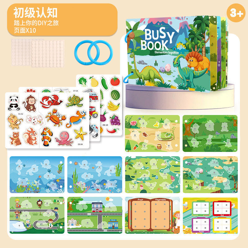 Kinmilo reusable interactive busy book activity and theme image 36