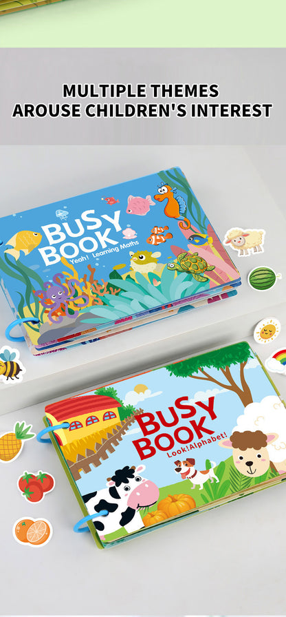Kinmilo reusable interactive busy book activity and theme image 38