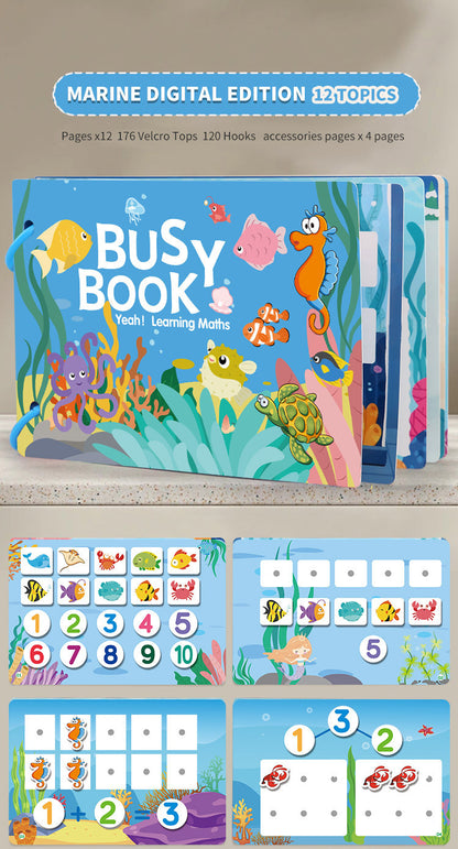 Kinmilo reusable interactive busy book activity and theme image 42