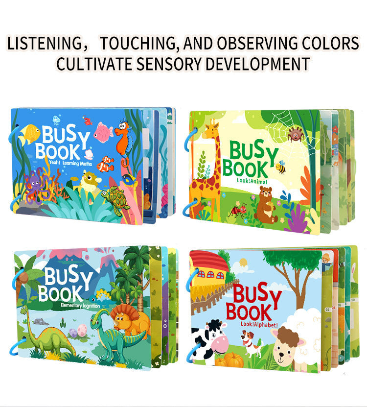 Kinmilo reusable interactive busy book activity and theme image 51