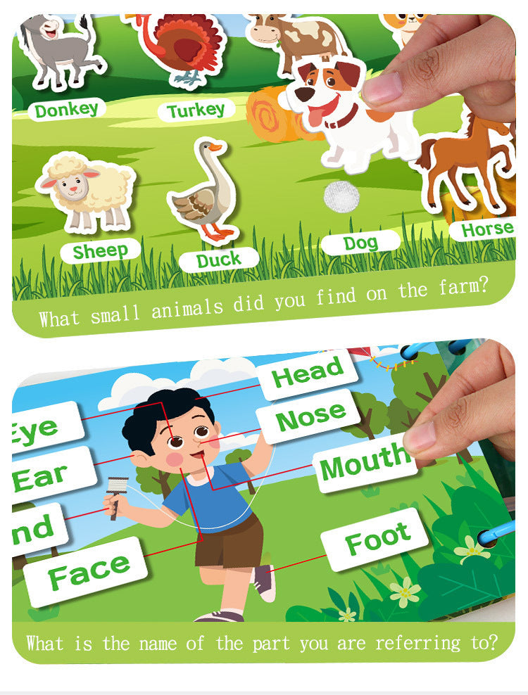 Kinmilo reusable interactive busy book activity and theme image 52