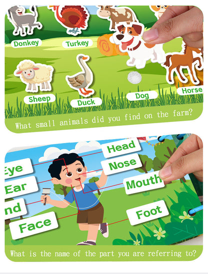 Kinmilo reusable interactive busy book activity and theme image 52