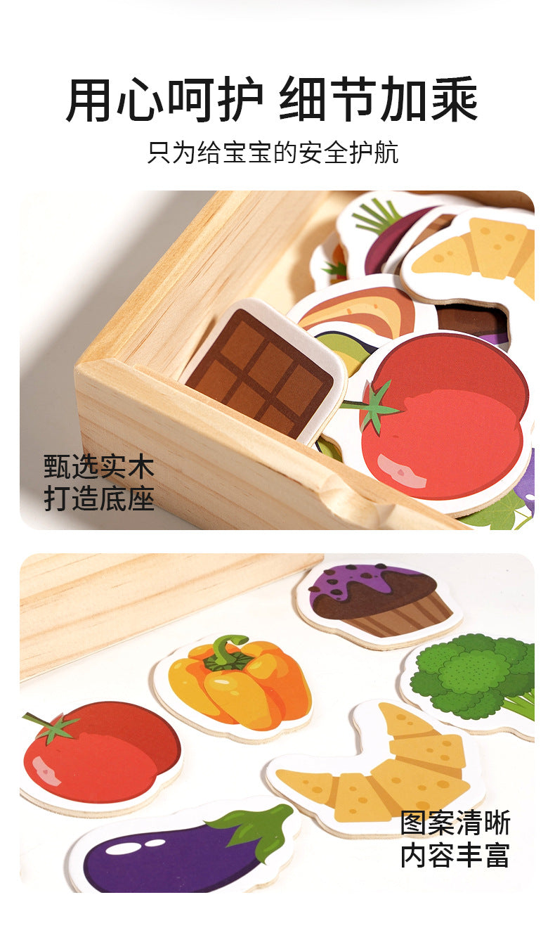 Kinmilo animal feeding and pretend food matching game play image 18