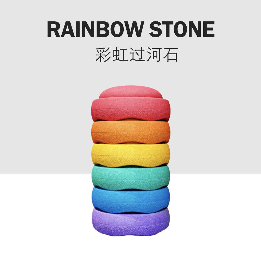 Kinmilo rainbow stepping stones, balance-board configurations and movement play photo 8