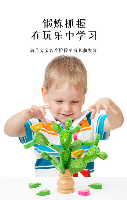 Kinmilo cactus construction learning and alphabet activity – original image 45