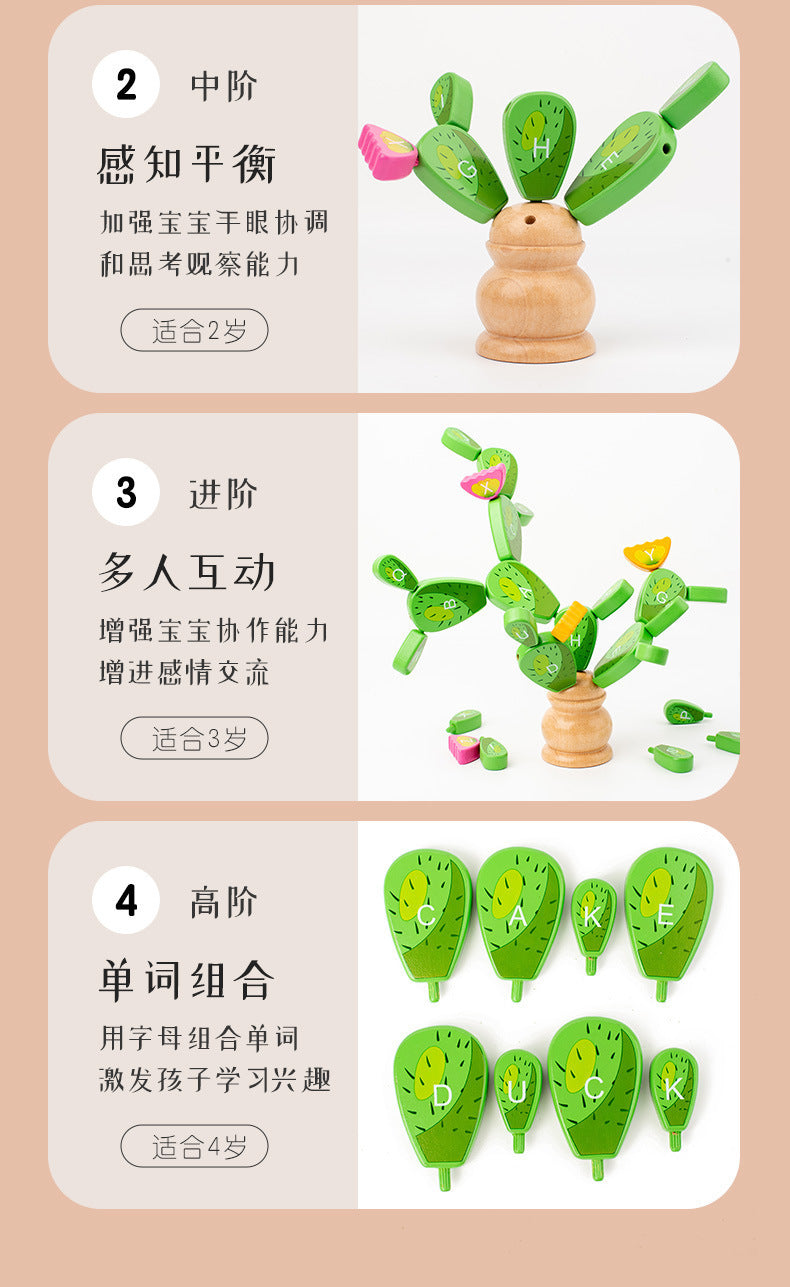 Kinmilo cactus construction learning and alphabet activity – original image 48