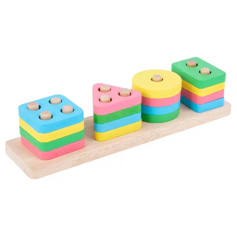 Kinmilo Montessori wooden fishing puzzle and early math activity board - product view 34