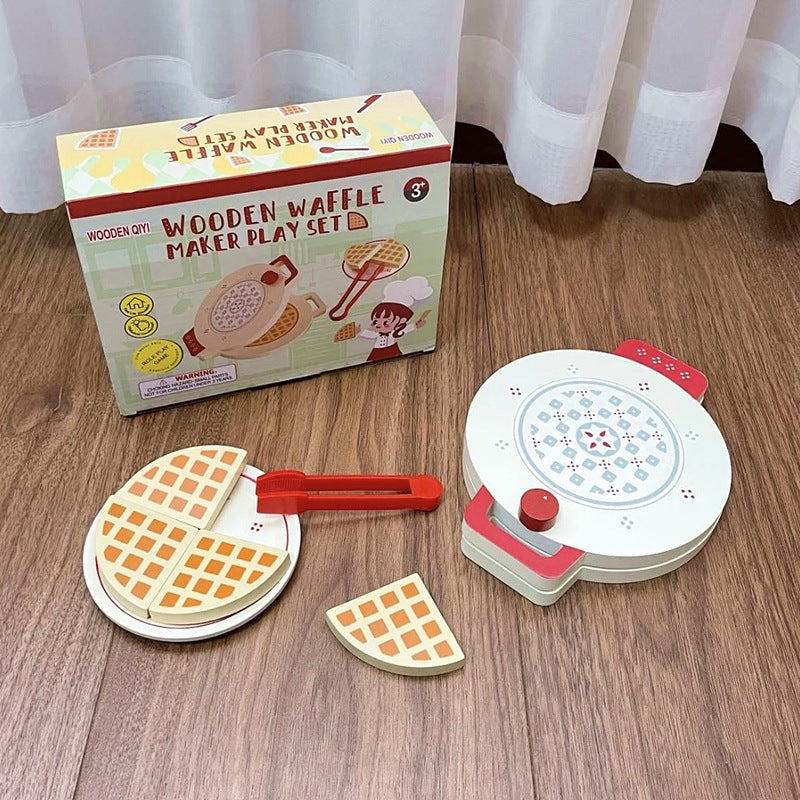 Kinmilo wooden kitchen pretend play - style, accessories or size detail 5