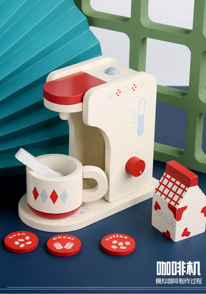 Kinmilo wooden kitchen appliance and afternoon tea play style details image 24