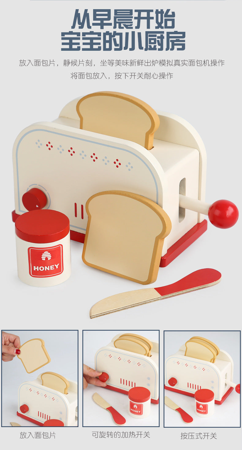 Kinmilo wooden kitchen appliance and afternoon tea play style details image 25