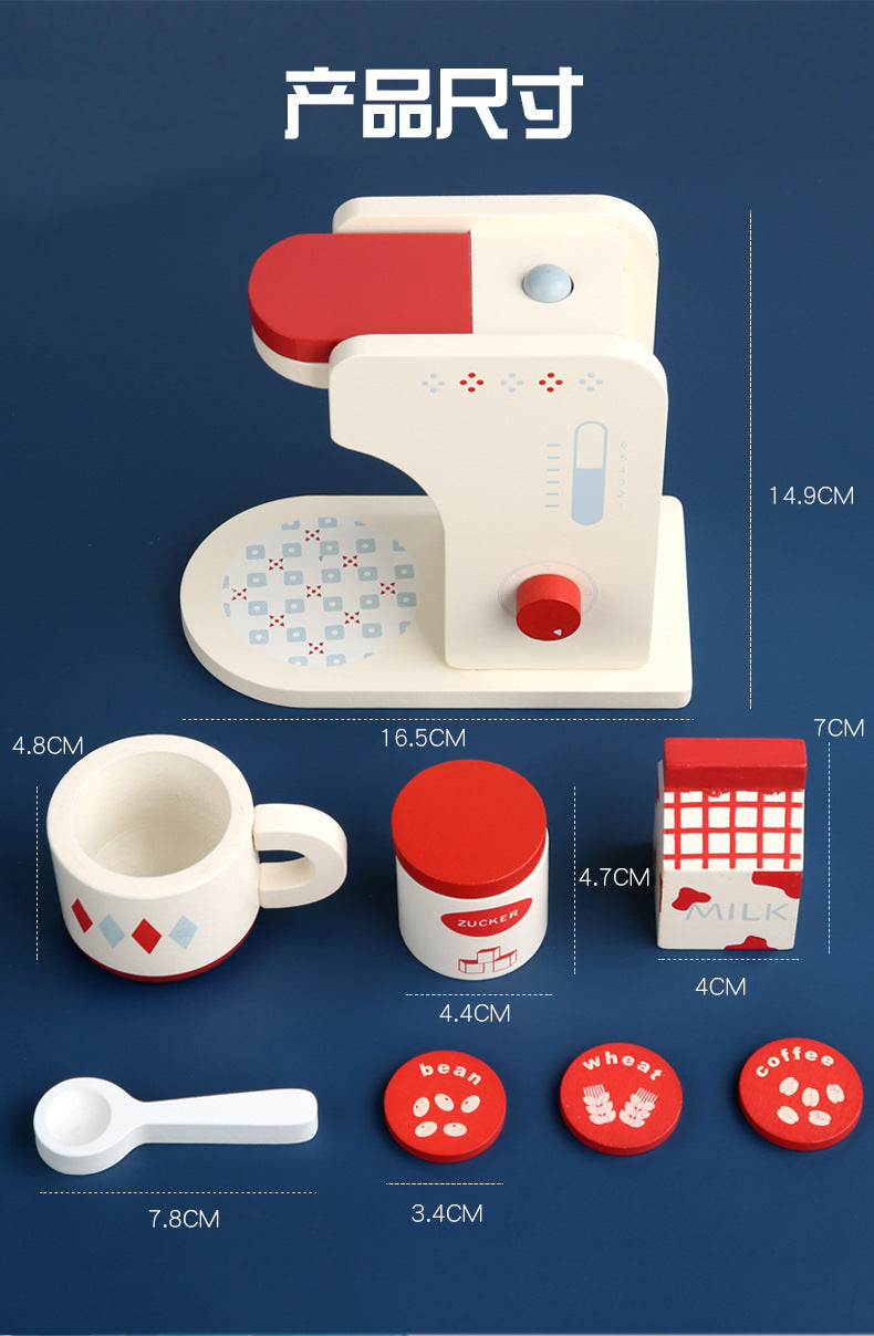 Kinmilo wooden kitchen appliance and afternoon tea play style details image 26