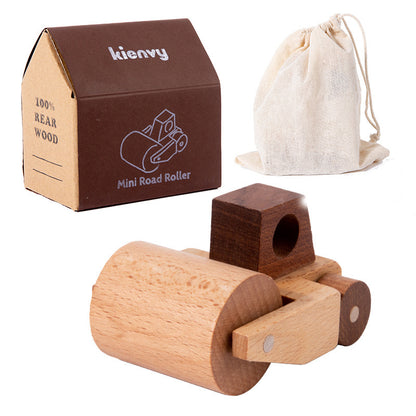Kinmilo toy wooden vehicle style and finish detailed product image