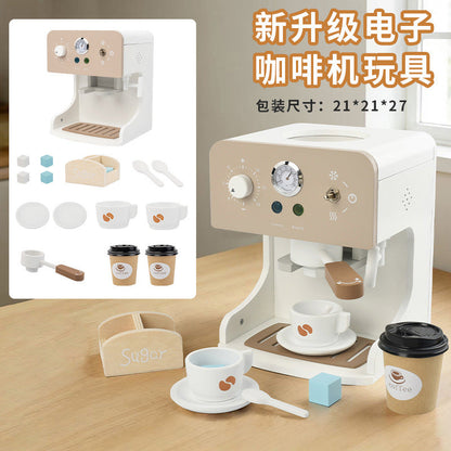 Kinmilo wooden pretend appliance, kitchen and home role play accessory detail 13