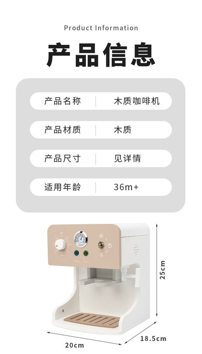 Kinmilo wooden pretend appliance, kitchen and home role play accessory detail 20