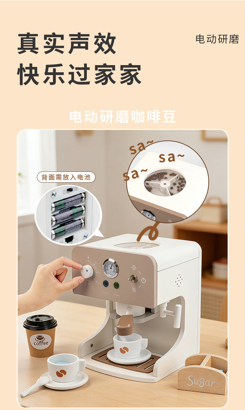 Kinmilo wooden pretended kitchen appliances variants, recipe and fine motor play activity image 36