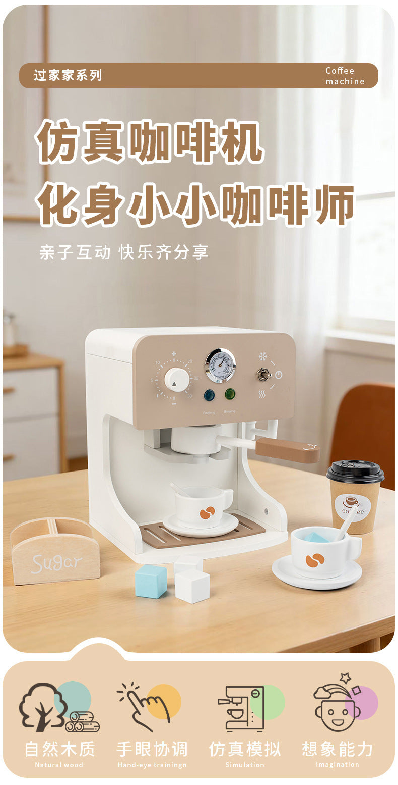Kinmilo wooden pretended kitchen appliances variants, recipe and fine motor play activity image 51
