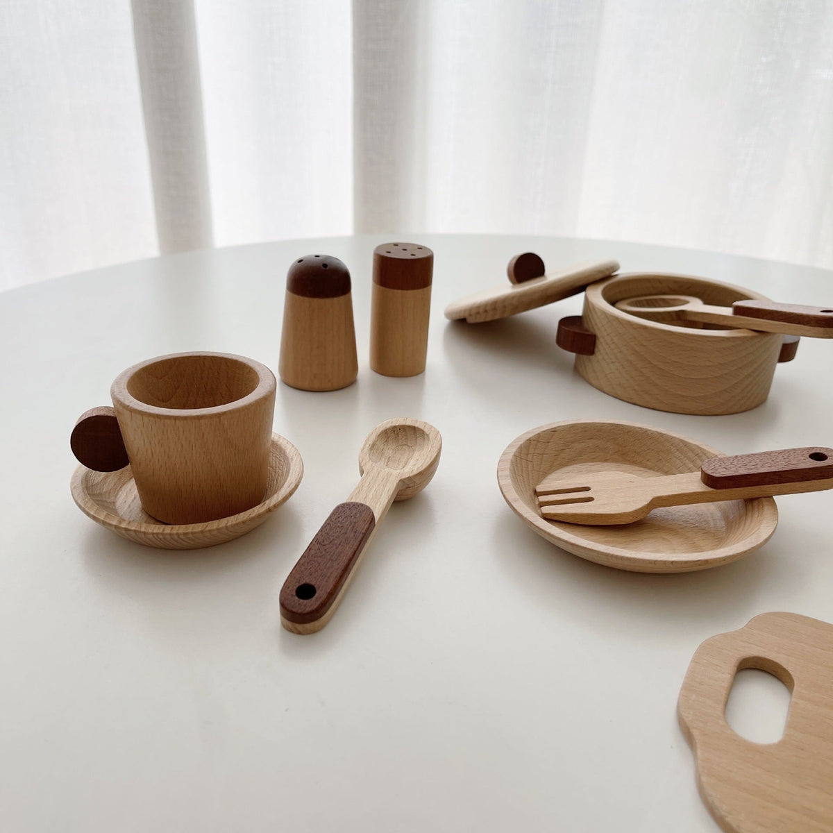 Kinmilo natural wooden cooking accessories, style and component photo 19