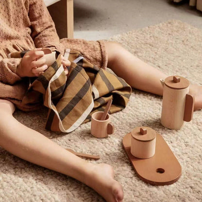 Kinmilo natural wooden play food and kitchen utensils detail 28
