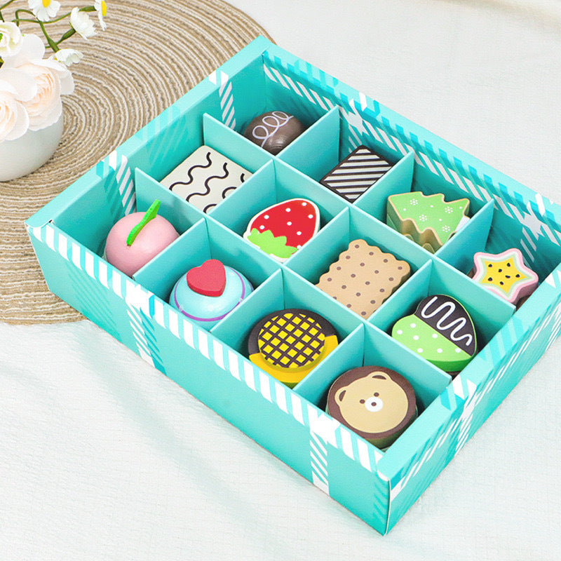 Kinmilo pastel wooden tea party cafe and bakery play style 59