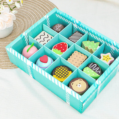 Kinmilo pastel wooden tea party cafe and bakery play style 59