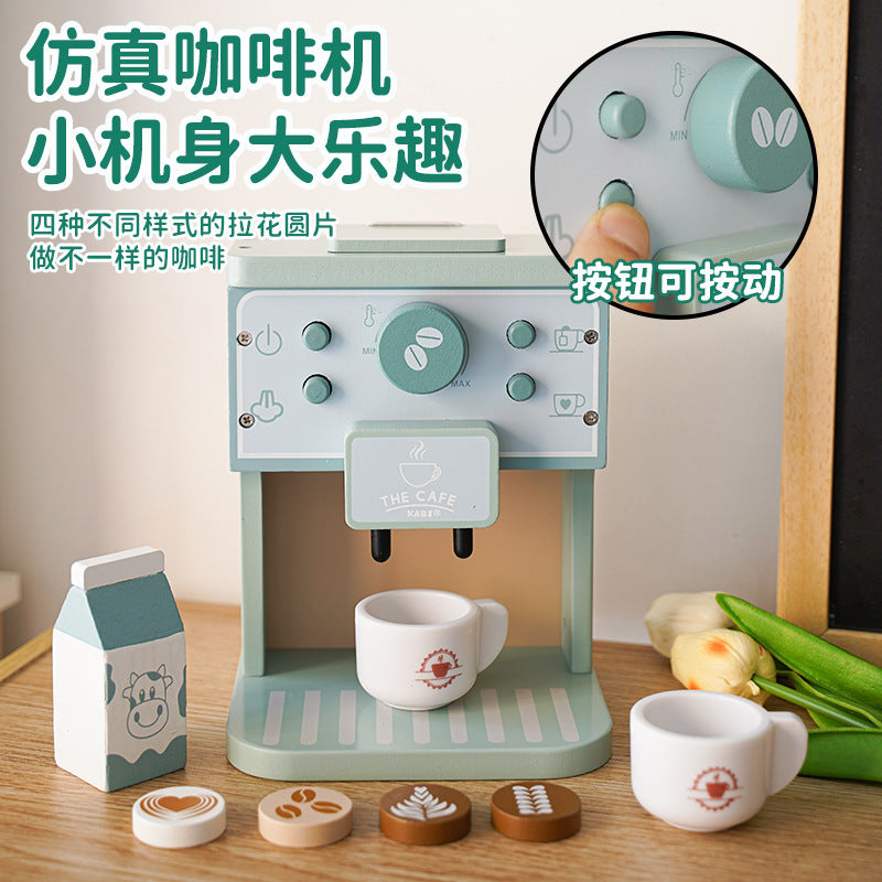Kinmilo wooden tea party bakery and cafe playsets - style 74