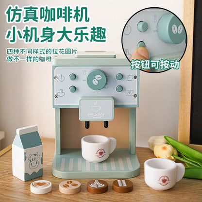 Kinmilo wooden tea party bakery and cafe playsets - style 74