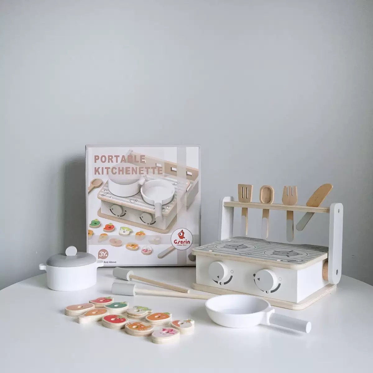 Kinmilo tabletop BBQ pretend play grill and food photo 95