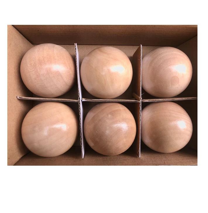Wooden matching ball sorting tray and sensory set photo 5