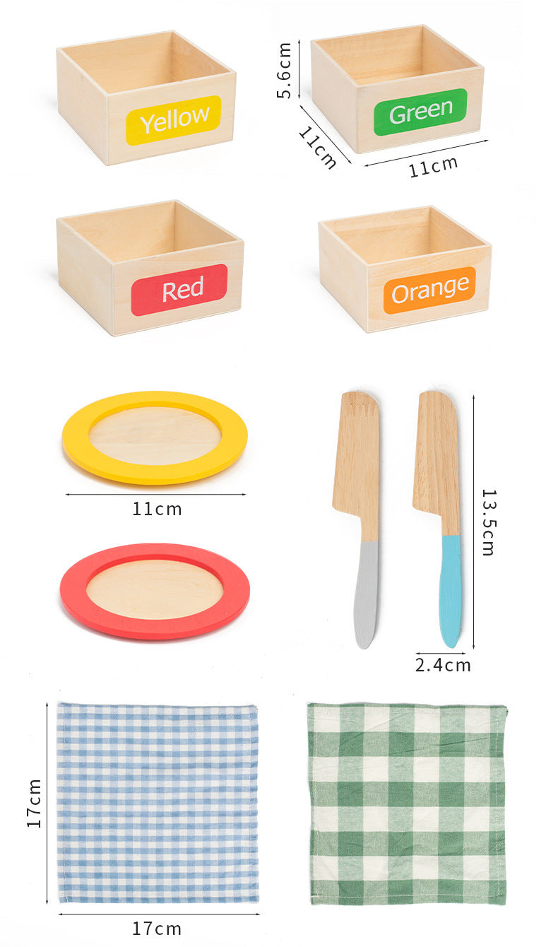 Kinmilo wooden fruit and vegetable cutting activity pictures 62