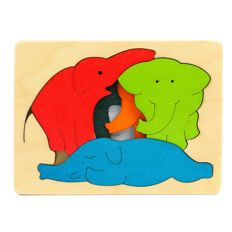 Kinmilo layered wooden puzzle theme detail 15