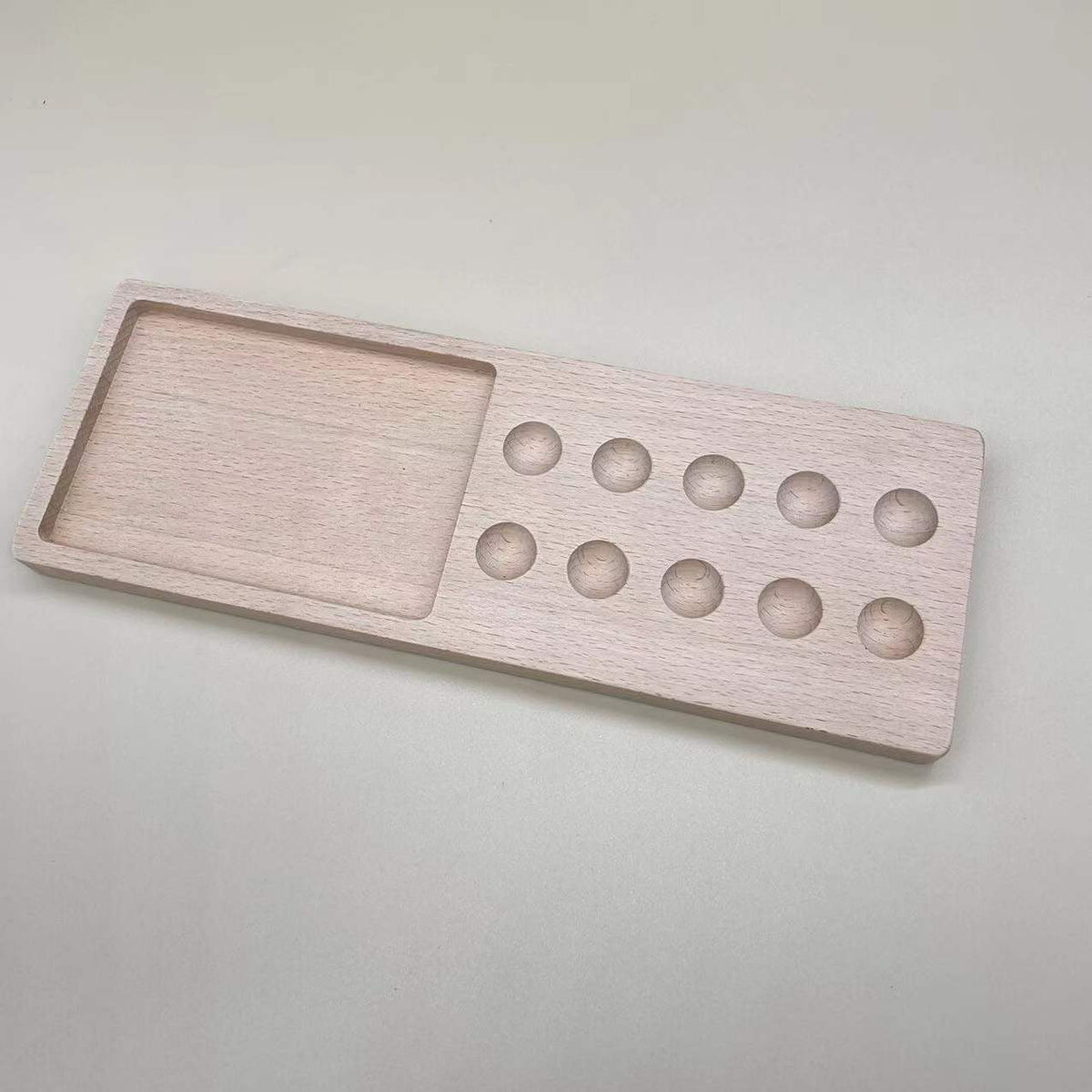 Kinmilo Montessori wooden number letter or learning board selection image 24