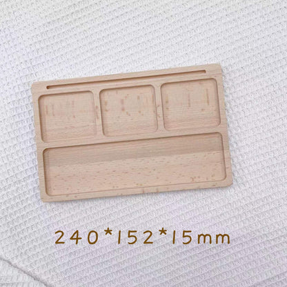 Kinmilo Montessori wooden tracing board sensory tray numbers and letters gallery 37